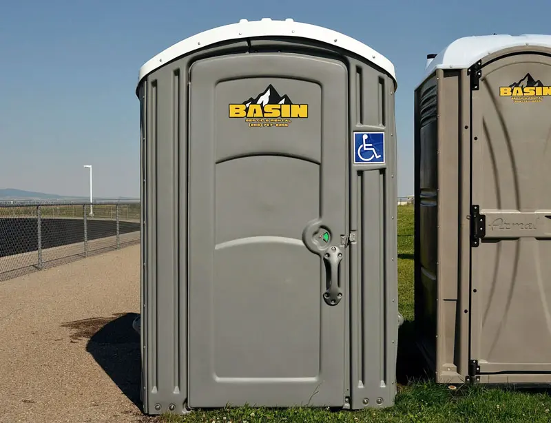 ADA-Accessible An ADA Accessible porta potty from Basin Septic & Rental